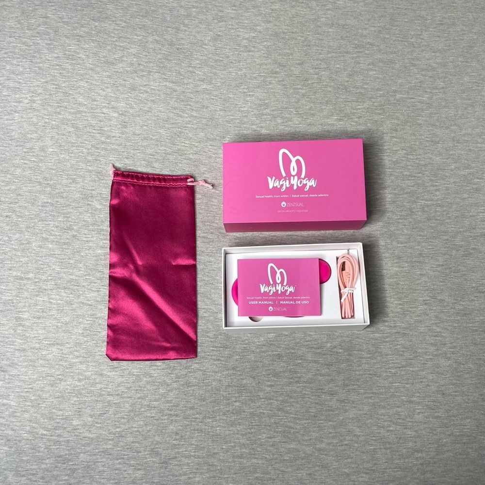Kegel Pink Egg Wireless Exerciser 3 PCS. Set